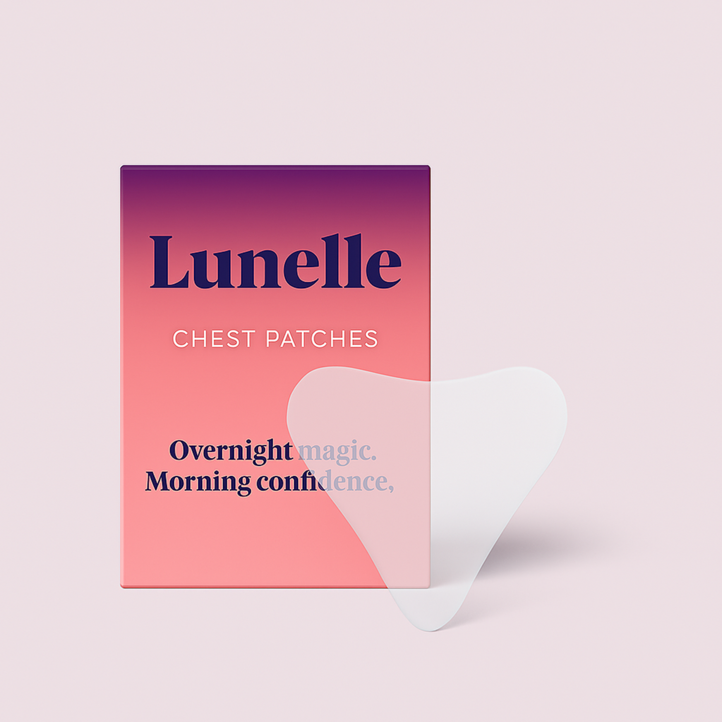 Lunelle Overnight Chest Patches - Set of 3 Patches